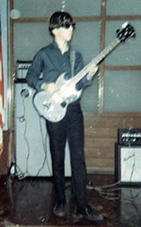 1st gig, 12-10-1966. Dig that pelham blue EBO!