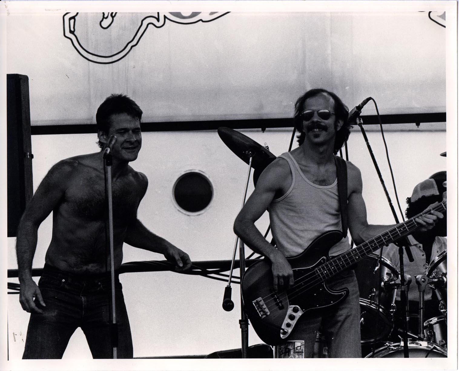 Chicago Diamonds at Chicagofest, 1983; John Hader, Harlan Terson, Allen Kirk.