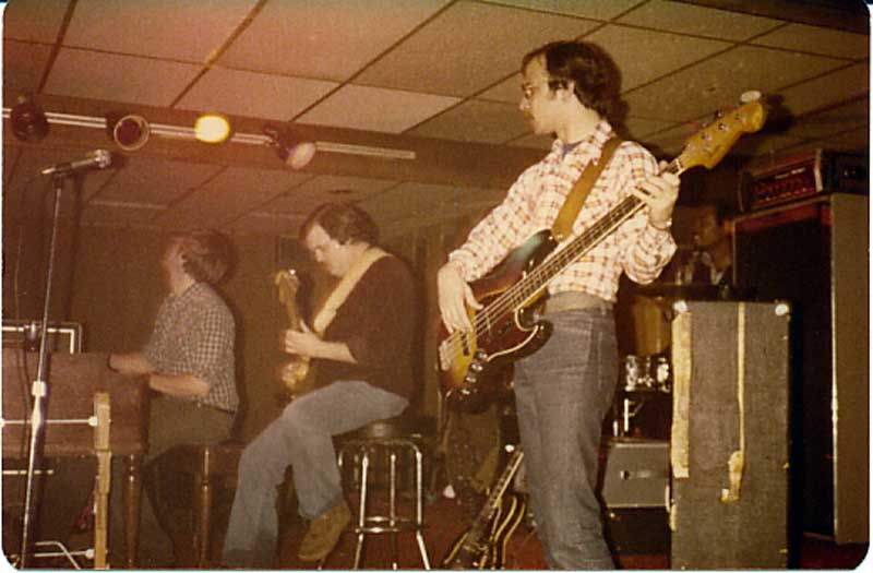 Lonnie Brooks Blues Band, 1978; Rob Waters, Bob Levis, Harlan Terson, Billy Jackson