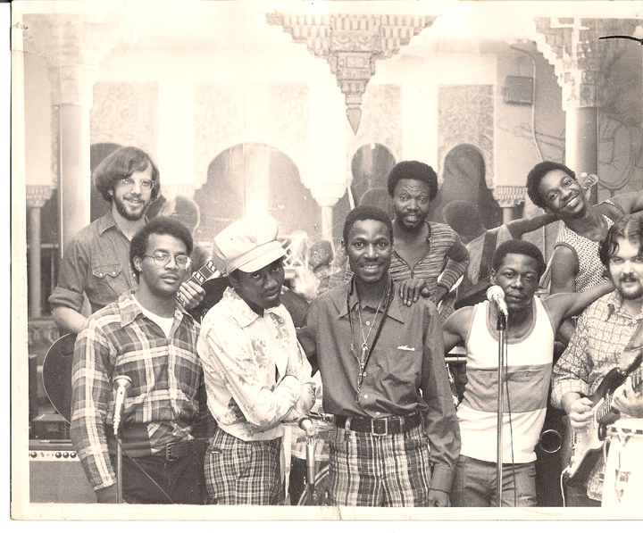 Sonny Wimberly Band at The Sugar Cube, 13th and Michigan, 1974