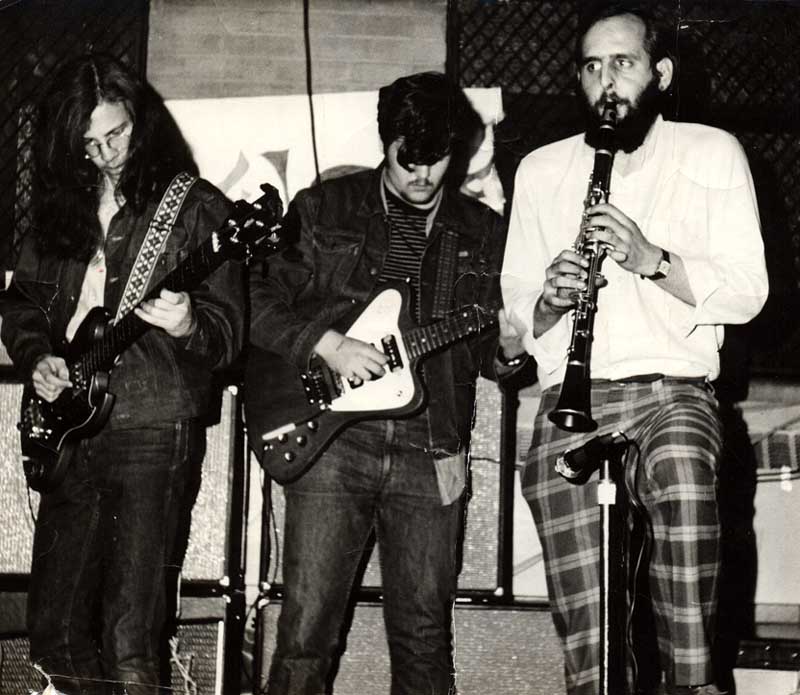 Swanee Hacker, 1969; Harlan Terson, Bob Levis, Peter Jensen.