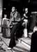 Chicago Blues Giants European Tour, France, July, 1982; Ken Saydak, Eddie Shaw, Harlan Terson