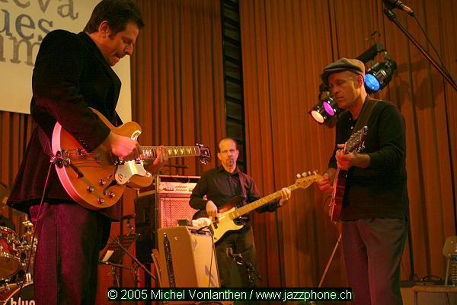 Geneva, Switzerland, 2005; Dave Specter, Harlan Terson, Steve Freund