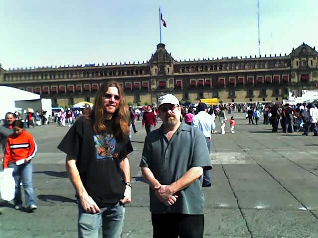 John Kattke and Marty Binder, Mexico City, November, 2006