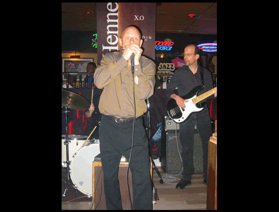 Tad Robinson Band, Baltimore, 2004; Tad Robinson, Harlan Terson