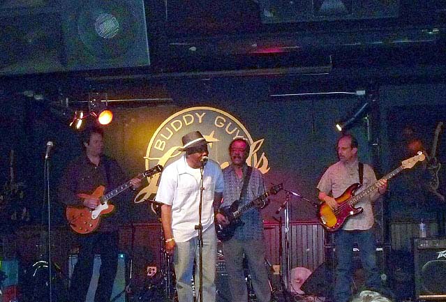 Buddy Guy's Legends, June 11, 2008; Dave Specter, Buddy Guy, Jimmy Johnson, Harlan Terson