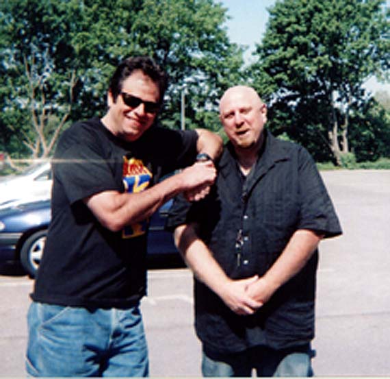 Dave Specter and Erkan Ozdemir (The Turkish Tornado), on the road in Europe, May, 2007