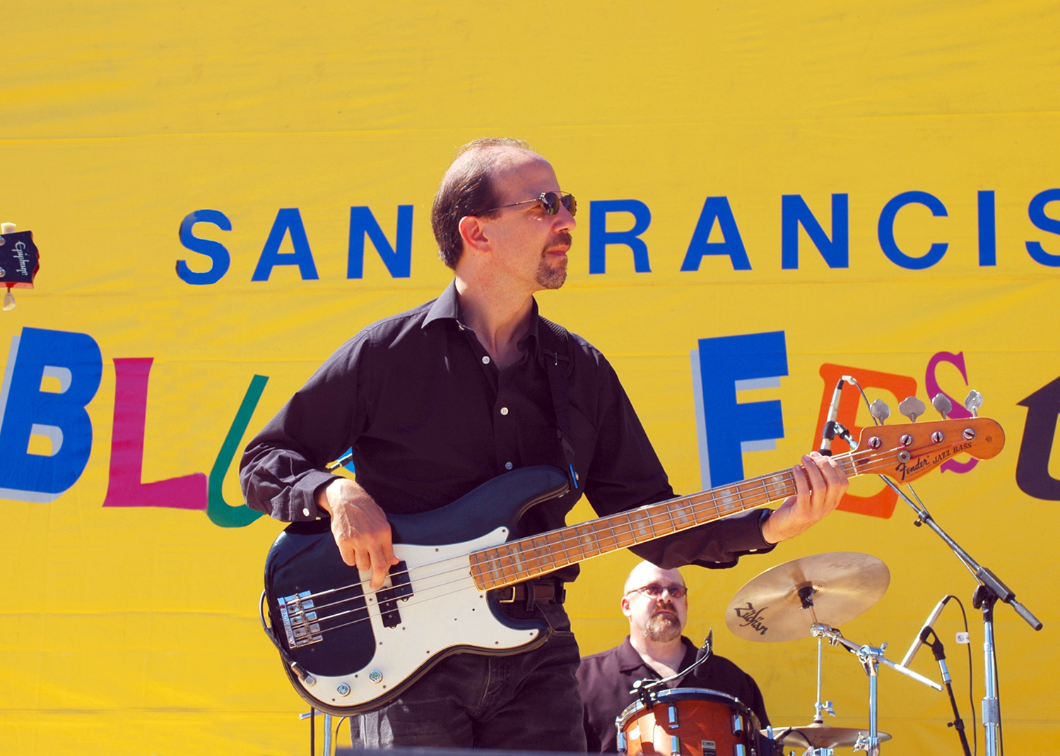San Francisco Blues Festival 2005; Harlan Terson, Marty Binder