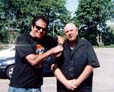 Dave Specter and Erkan Ozdemir (The Turkish Tornado), on the road in Europe, May, 2007