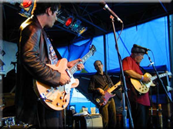 Trinidaddio Blues Festival, Trinidad, Colorado, 2006; Dave Specter,Harlan Terson, Steve Freund