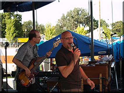 Trinidaddio Blues Festival, Trinidad, Colorado, August 25, 2007;  Harlan Terson, Tad Robinson