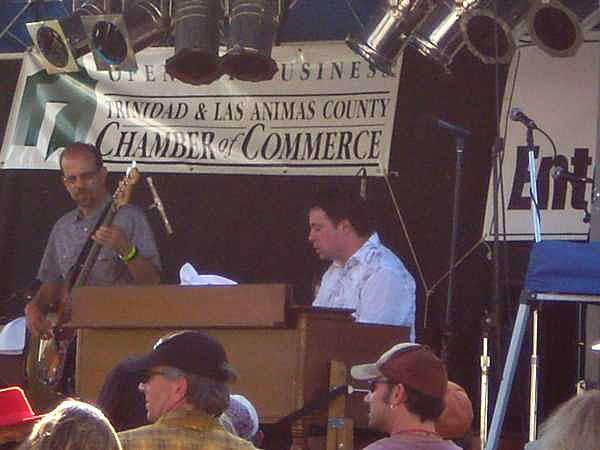 Trinidaddio Blues Festival, Trinidad, Colorado, August, 2009; Harlan Terson, Kevin Anker