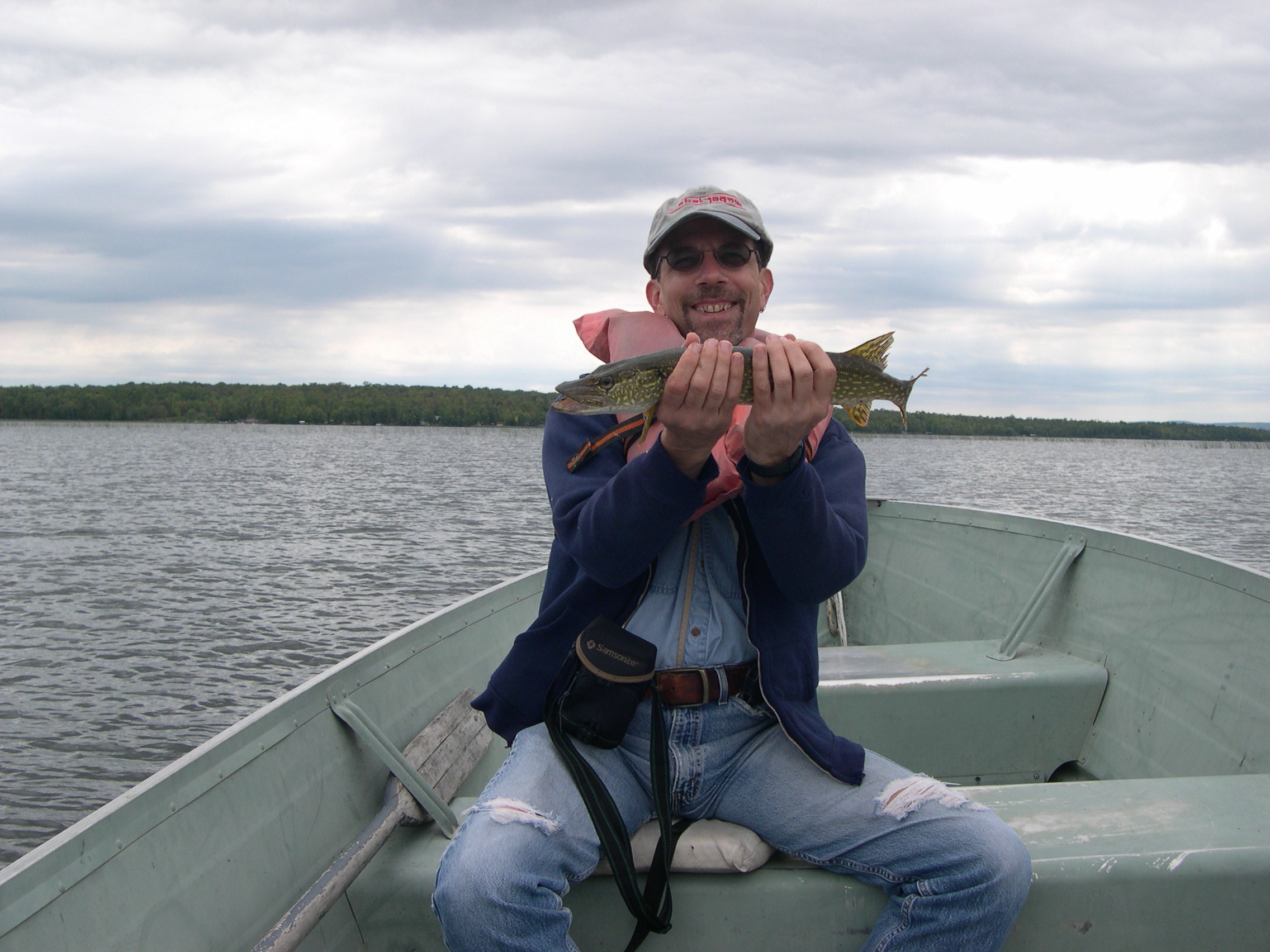 Northern Pike (released), Lake Gogebic, Michigan, 2007