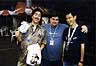 Joon, Marty Sammon, and Katsu, Hibaya Outdoor Theatre, Tokyo, May 27, 2001