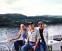 Notodden Blues Festival cruise, August, 2000; Alex Schultz, Tad Robinson, Harlan Terson